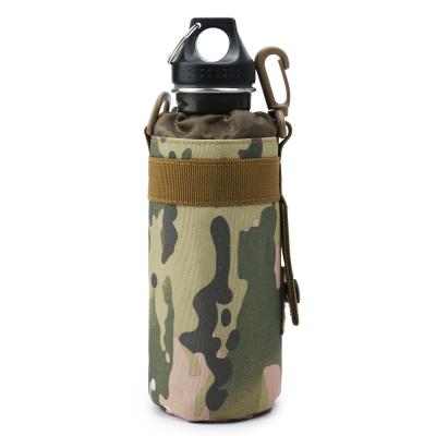 China Special Hot Selling Waterproof Tactical Military Nylon Water Bottle Pouch Outdoors 900D Kettle Bag Holder Molle Kettle Bag for sale