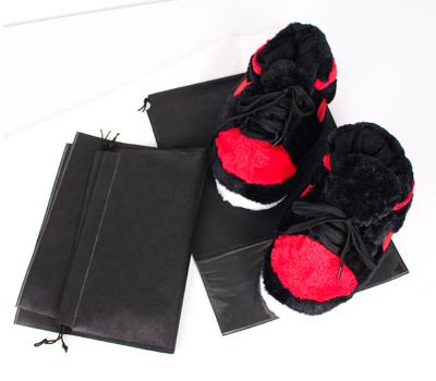 China Reusable Environmental Friendly Storage Bags Foldable Drawstring Bag Small Shoes And Matching Bag for sale