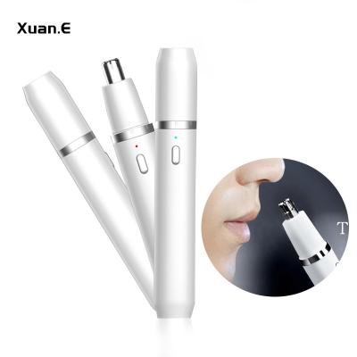 China Outdoor Radio Skinsafe Waterproof Painless Electric Ear Face Eyebrow Nose Hair Removal Hair Removal Trimmer for sale