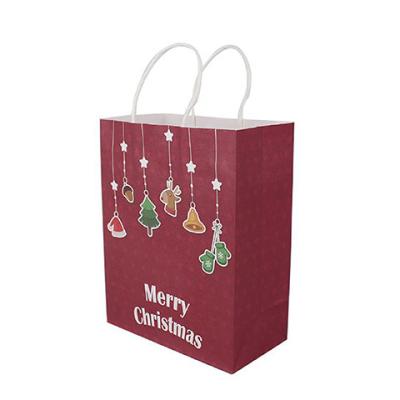 China HOLIDAY CHRISTMAS WRAPPING PAPER Handmade Paper Gift Shopping Paper Bags With Your Own Logo for sale