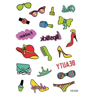 China Waterproof+Eco-friendly Wholesale Water Transfer Temporary Tattoo Sticker For Kids/Custom Temporary Sticker Water Transfer Tattoos for sale