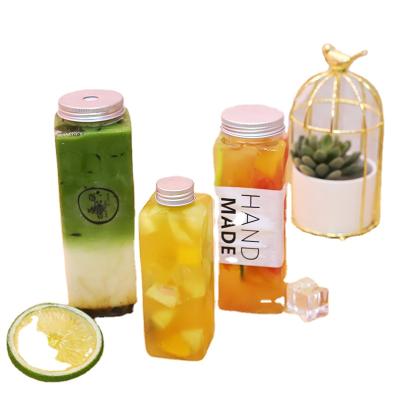 China 100% New Arrival 500ml PET Eco-friendly Disposable High Quality Custom Juice Bottle Plastic Bottles for sale