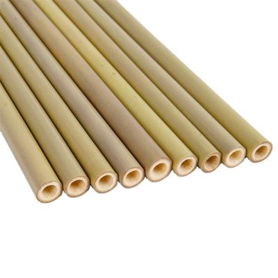 China Natural Bamboo Straws Eco-Friendly Reusable Disposable Bamboo Straws Drinking Straw for sale