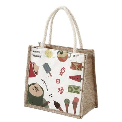 China ECO Eco Friendly Natural Cheap Price Jute Sack Custom Shopping Bag Made From Jute for sale