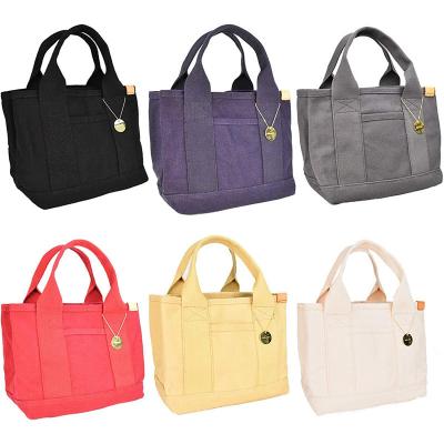 China 100% Japanese eco eco friendly 100% cotton canvas bag luch shopping tote handle bags for sale