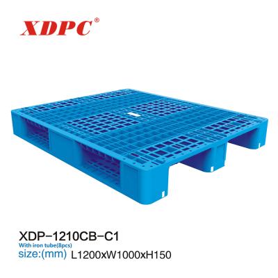 China New 1210 series plastic vacuum epal single faced used plastico pallet europallets from Europe best price suppliers for sale