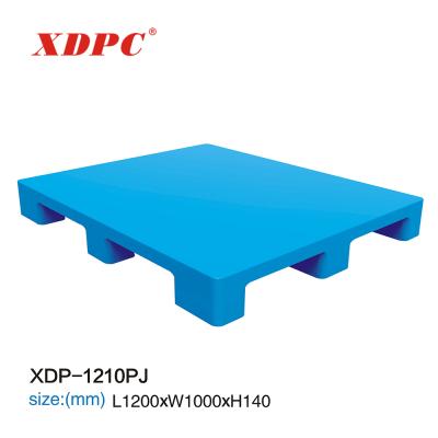 China Cheap Single Faced 1210 Series Euro Puck Size 1200 x 1000 New Used Heavy Duty Large Plastic Pallet For Sale for sale