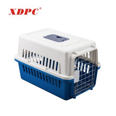 China Viable Wholesale Goods Plastic Pet Kennel Cage Dog Box Carrier for sale