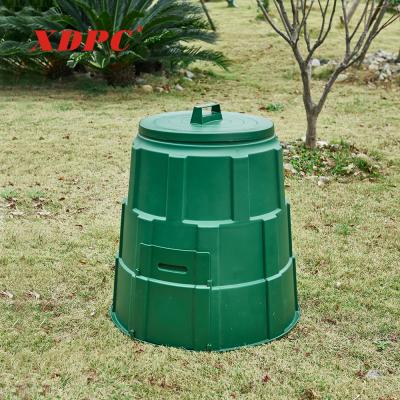 China Eco-friendly Compostable Container Vegetable Garden Compost Aerator Bucket Bucket Indoor Plastic Food Waste Bin for sale