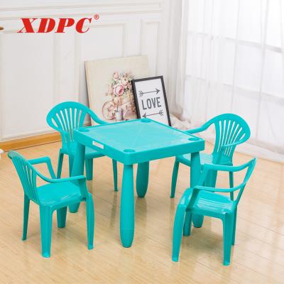 China Eco-friendly china kindergarten wholesale hot selling kids study table and chair for sale