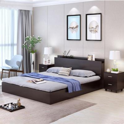 China Environmental Friendly Modern Solid Wood Boys Girls Single Bed Bed Furniture Double Bedroom Bed for sale