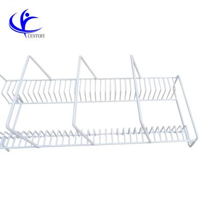 China Custom American Style Sink Kitchen Over The Sink Plastic Wall Mounted Stainless Steel Dish Rack for sale