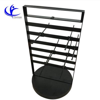 China Environment friendly; Custom Hanging Grid Easel Wire Grid Countertop Wire Mesh Table Counter Counter Metal Pendant Display Stand for sale