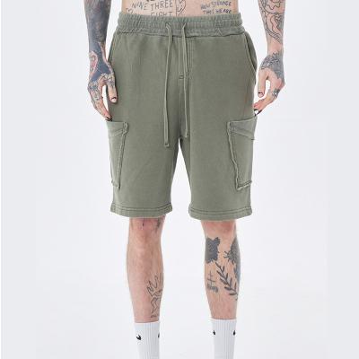 China high quality Anti-wrinkle double pocket washed heavy short men's hip hop summer underpants for sale