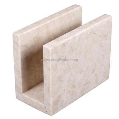 China CLASSIC Champagne Napkin Holder Marble Table Napkin Holder for Table for sale