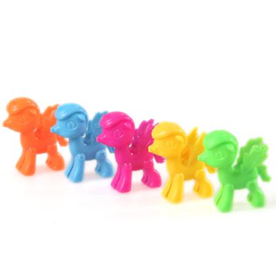 China Promotional Mini Pony Toys China Manufacturer PP Plastic Items Capsule Toys For Vending Machine for sale