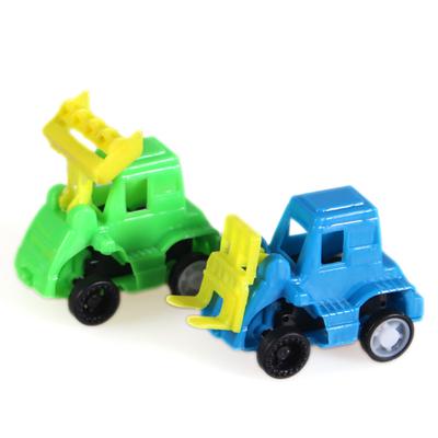 China PP Plastic Hot Selling In Toy Market Small Stimulation Effect Back Cars Engineering Mechanical Truck Truck Toys Kids Capsule Toys for sale