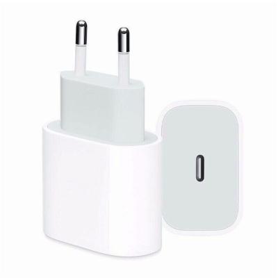 China For iphone 12 mini For Apple 20W USB-C Power Adapter Charger US EU UK Plug Fast Charger Adapter For iPhone 8 plus X XS 11 12 mini pro max for sale