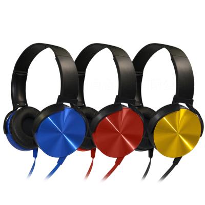 China Hot Selling Shiny Cheap Headband Metal Gaming Headphones TH-193 Bass Stereo Wired Headphones For Promotion for sale