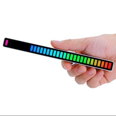 China Sound Atmosphere RGB Colorful Tube Music Rhythm Pickup AirPlay LED Strip Light Control USB Energy Saving Ambient Light for sale