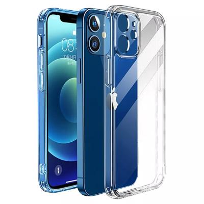 China 2021 Clear 1.5mm Anti-drop Soft TPU Ultra Thin Case For iPhone X Xr Xs Max For iPhone 12 Pro Max Transparent Mobile Phone Cases Covers for sale