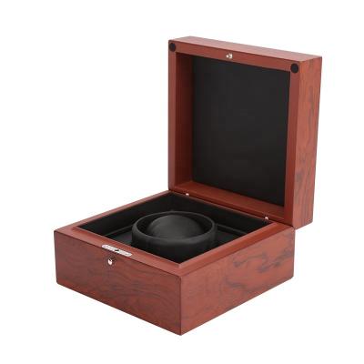 China Handmade Wholesale Luxury High End Custom Simple Wooden Watch Boxes For Watches Packaging Box Watch for sale