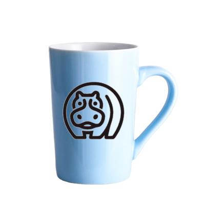 China Factory Sustainable New Product Nordic Insti Style Matte Strong Personality Travel Mug Ceramic Coffee Mug for sale