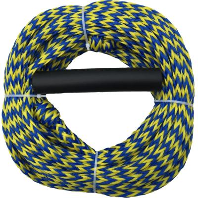 China New good 4feet 3000lb buoyant multicolor tube 3/8inch 9mm Tow Rope from attractive price for sale