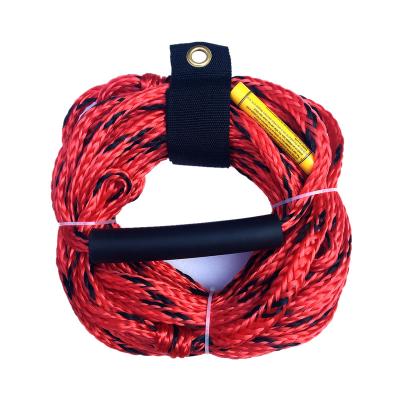 China Wholesale Factory Unisex 1-2Rider 1-2K Tube Tow Rope Water Ski Rope Heavy Duty Towable Towable Ropes For Inflatable Boat for sale