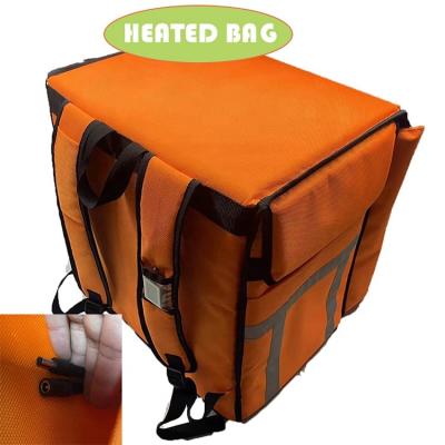 China Heatable ACEWARM Heater Delivery Bags, Food Insulation Boxes, Heater Boxes, Temperature Adjustable, 40L for sale