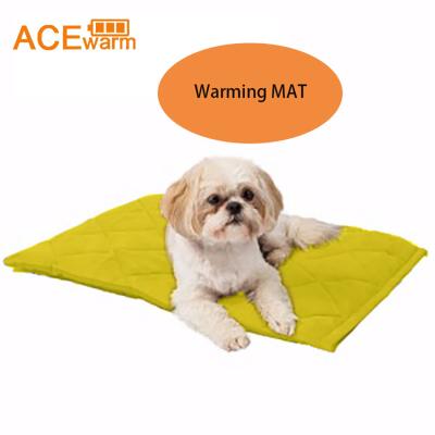 China Warm Mat Pad Heater Breathable Self Heater Heat Pad For Pets On Cat And Dog Bed Blanket Hot Sale for sale