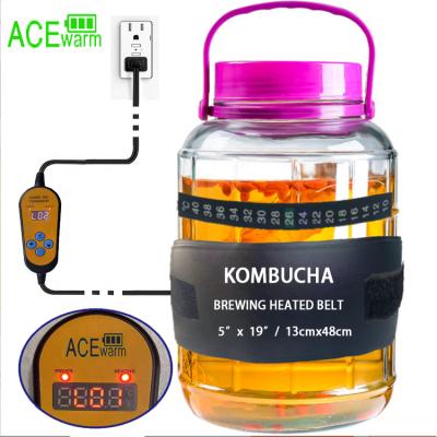 China Waterproof Kombucha Brewing Mat, Beer Brewing Heat Belt with THERMOSTAT, 5x20inch/13x20cm, Manufacturers Direct Sales for sale