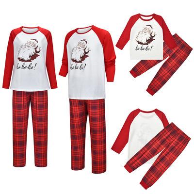 China Breathable Kids Homewear Pajamas Family Sets Sleepwear Kids Christmas Pajamas for sale