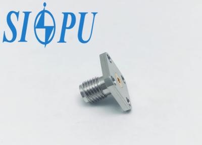 China Microstrip Vrouwelijke 2,92 mm RF-connector met vier gaten Te koop