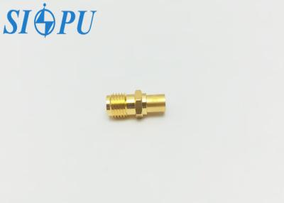 China SMA Female To MCX Female RF Coax Adapter Gold Plating for sale