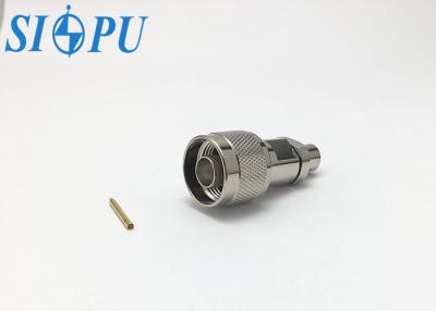 China Male RF N Connector Threaded For RG 142B/U Cable for sale