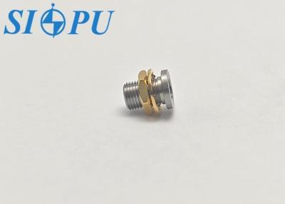 China SMP Male To SMP Male Limited Escapement Thread Mount RF Coax Adapter for sale