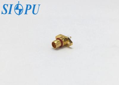 China Microstrip BMA RF Connector Straight With 2 Hole Flange Installation for sale