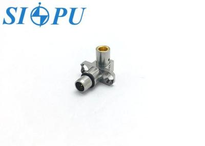 China BMA Male Bending Angle Cable Coaxial Connector Flange Installation for sale