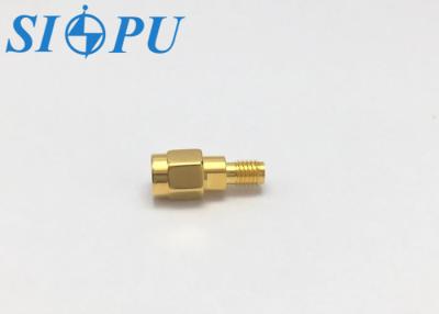 China SMA Male To SSMA Female RF Coax Adapter SMA(J)-SSMA-(K) for sale