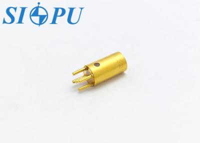 China SMP Male Light Hole RF Coaxial Connector PCB Welding Type for sale