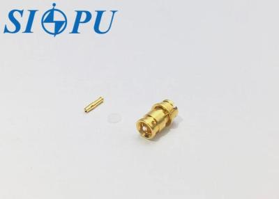 China Beryllium Bronze RF Coaxial Connector Lightweight With SMP Female for sale