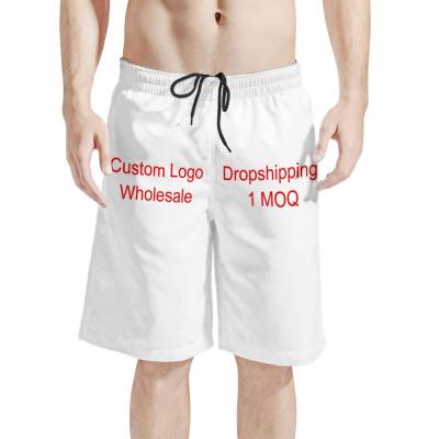 China QUICK DRY Customized Your Own Logo / Picture / Photo Design Breathable Sportswear Swimwear Quick Dry Surf Pants Beach Abbreviations Men for sale