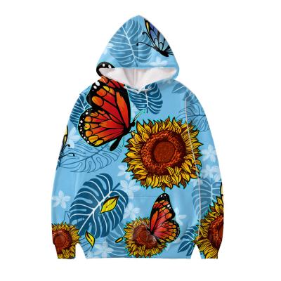 China QUICK DRY Women's Hoodies Sweatshirts Hoodies Sunflower Beautiful Africa Style Soft Fabric All Over Print Plain Hoodie Sleeve Clothing Along for sale