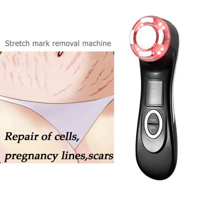 China Wrinkle Remover Home Use Multifunction Beauty Equipment EMS RF Led Photon Therapy Skin Firming Face Wrinkle Stretch Mark Removal Machine for sale