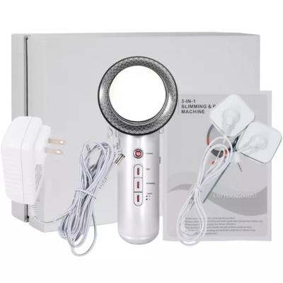 China Innovative Anti-puffiness Products 3in1 EMS Infrared Ultrasonic Weight Loss Beauty Slimming Machine for sale