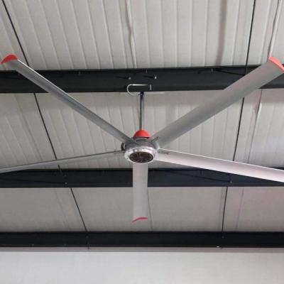 China Warehouse 2.48m/8ft Large Farmhouse Fan Hvls Ceiling Fan Low Noise Industrial Ceiling Fan for sale