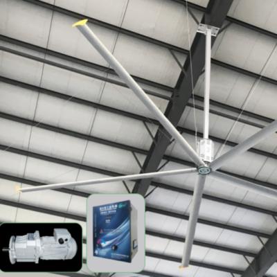 China Warehouse WEIYU 20FT 2021 Cheap Commercial 1.5kW Fan Industrial Cooling Energy Saving Ceiling Fan for sale