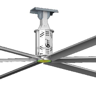 China Warehouse 6.2m Big Fan Low Noise 20ft Hvls Industrial Fan Cheap Ceiling Fan for sale