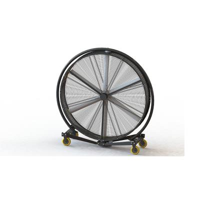 China Warehouse 50m/34in Heavy Duty Metal Rack Industrial Fan Can Move Floor Drum Fan Ventilation for sale